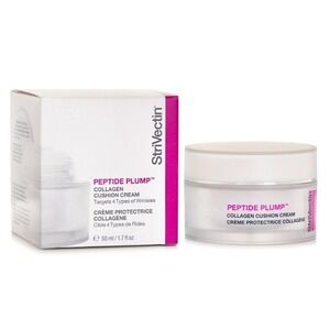 NEW 1.7 oz StriVectin Peptide Plump Collagen Cushion Cream in Orig Box Ret. $79